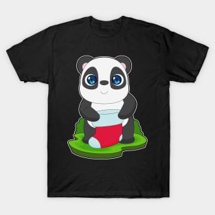 Panda Christmas Socks T-Shirt